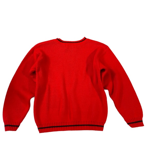 Vintage Chicago Bulls NBA Stuff Youth Boys Knit Sweater Size Medium 10-12 - Picture 2 of 5